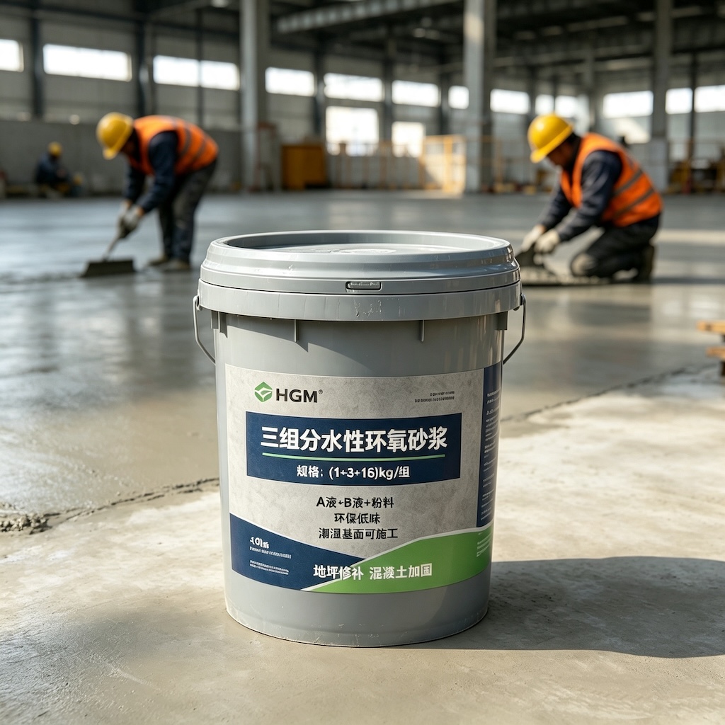 施秉三组份水性环氧砂浆